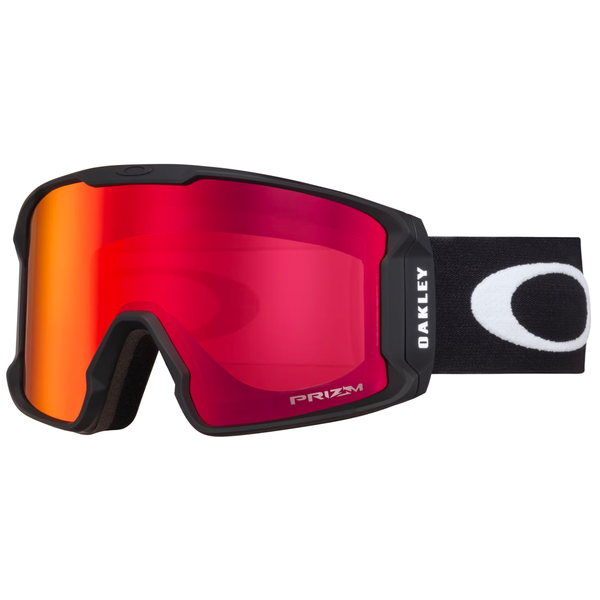 Antiparras OAKLEY LINE MINER L MATTE BLACK Espejado Rojo