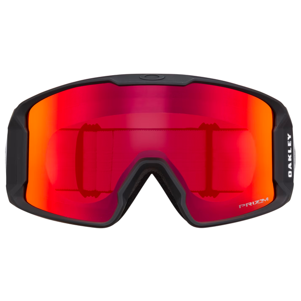 Antiparras OAKLEY LINE MINER L MATTE BLACK Espejado Rojo