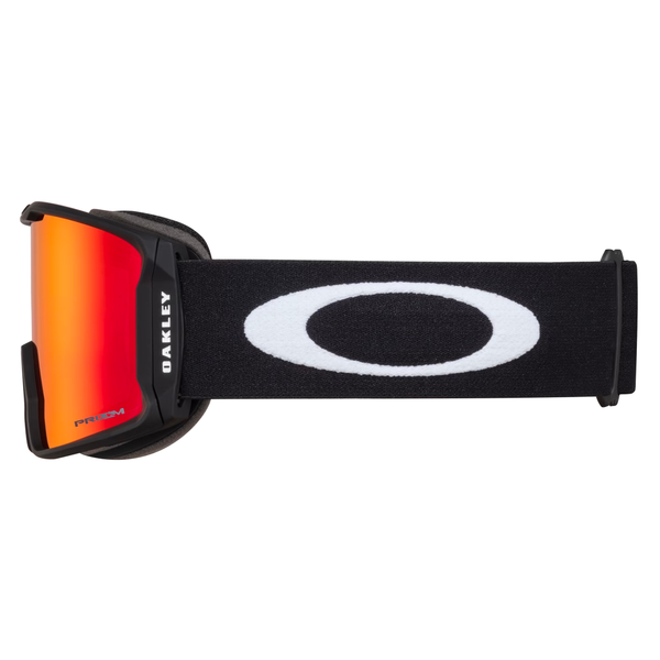 Antiparras OAKLEY LINE MINER L MATTE BLACK Espejado Rojo