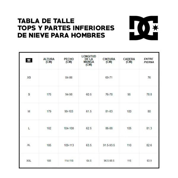 Campera DC DEFY Negro
