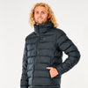 Campera RIP CURL PUFF ANTI SERIES Negro